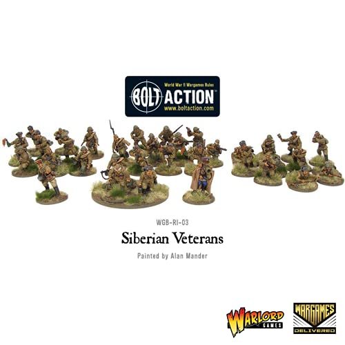 Bolt Action - Soviet Union: Siberian Veterans Set + Digital Guide: Ostfront Bolt Action - Soviet Union: Siberian Veterans Set + Digital Guide: Ostfront