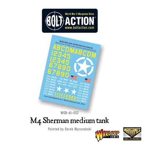 Bolt Action - Tank War: M4 Sherman Medium Tank + Digital Guide Bolt Action - Tank War: M4 Sherman Medium Tank + Digital Guide