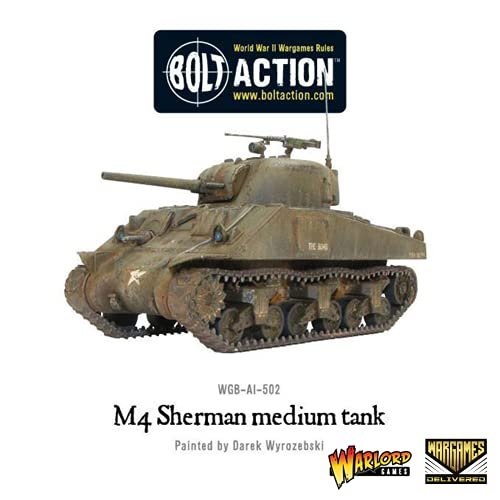 Bolt Action - Tank War: M4 Sherman Medium Tank + Digital Guide Bolt Action - Tank War: M4 Sherman Medium Tank + Digital Guide