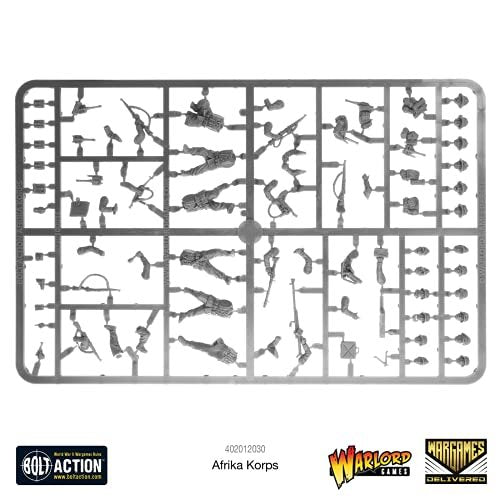 Bolt Action - Germany: Afrika Korps Infantry Set + Digital Guide: The Western Desert