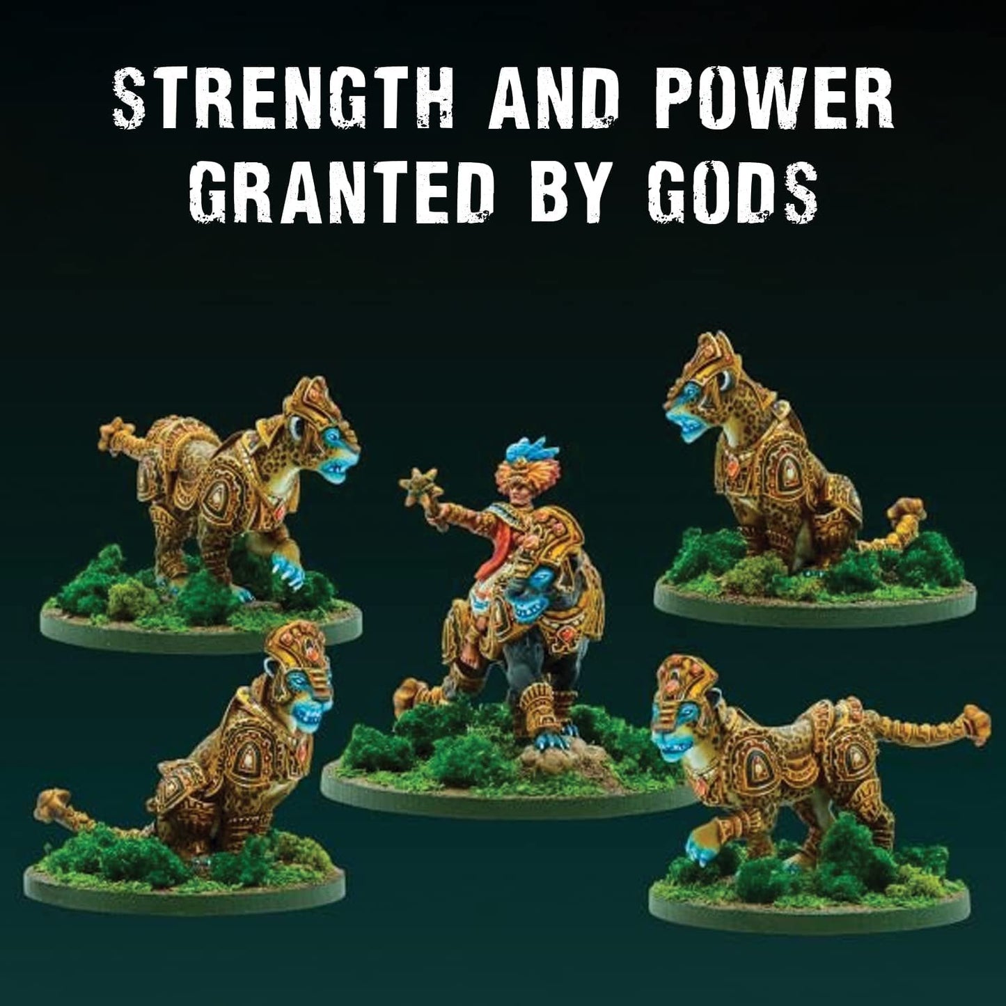 Mythic Americas - Inca: Sapa Warlord on Spirit Jaguar