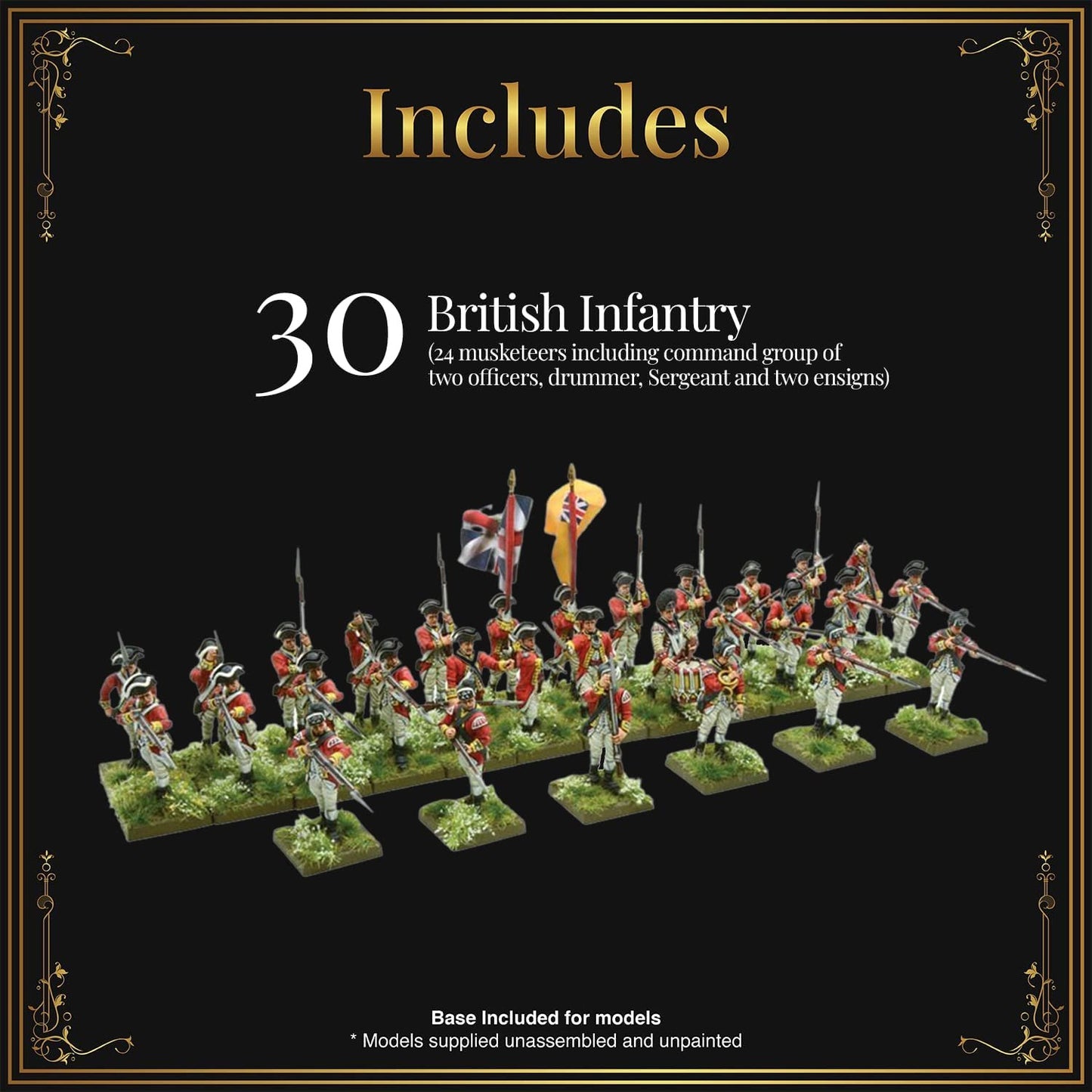 Black Powder - American War of Independence: British Infantry Regiment