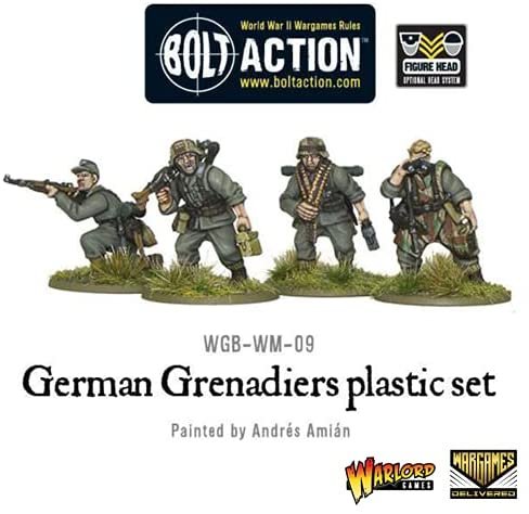 Bolt Action - Germany: German Grenadiers WWII Late War Infantry Bolt Action - Germany: German Grenadiers WWII Late War Infantry