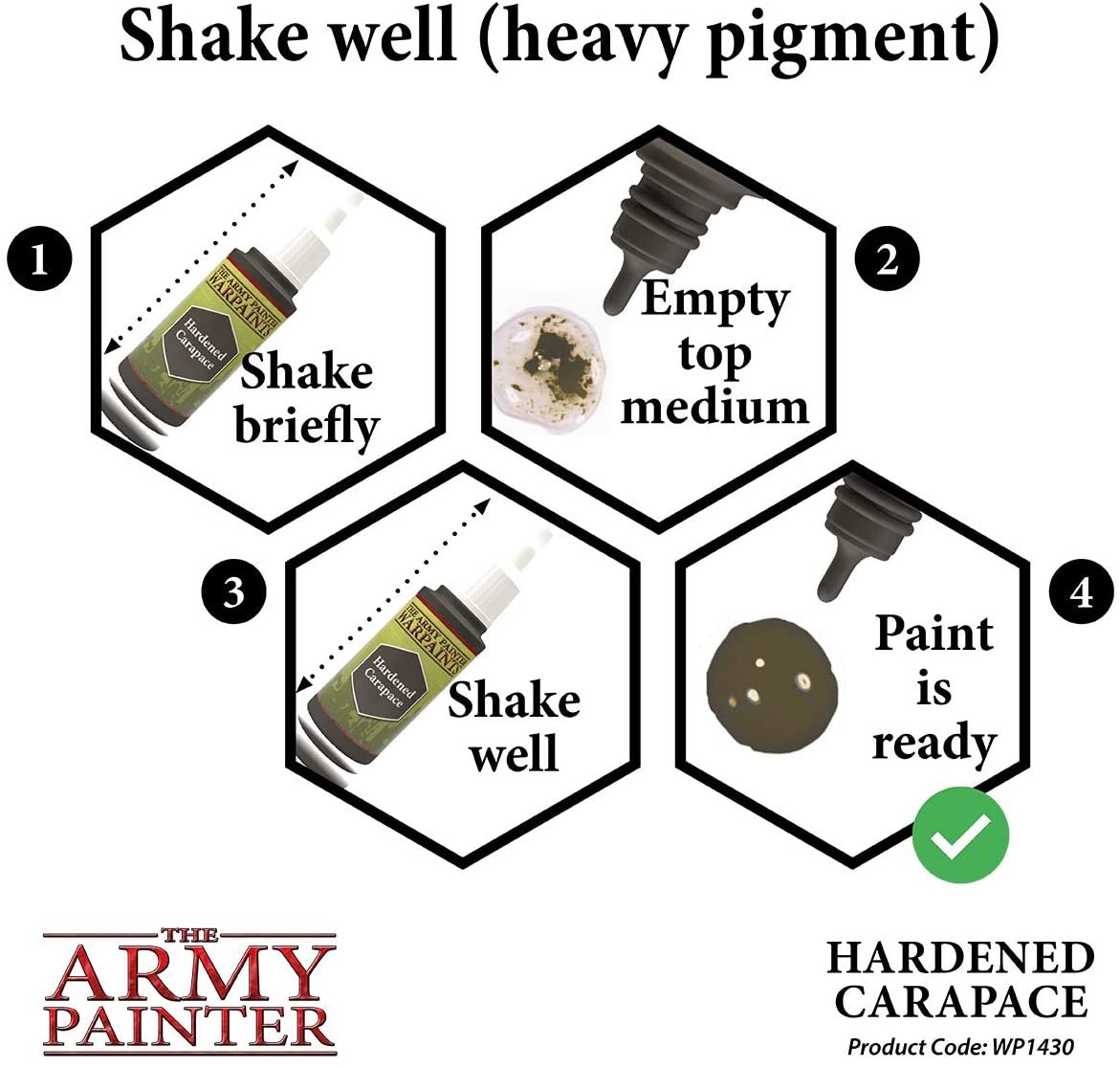 The Army Painter - Warpaints: Hardened Carapace (18ml/0.6oz)
