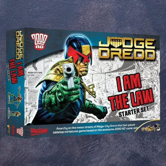 Judge Dredd: I am The Law: Judge Dredd Starter Game Judge Dredd: I am The Law: Judge Dredd Starter Game