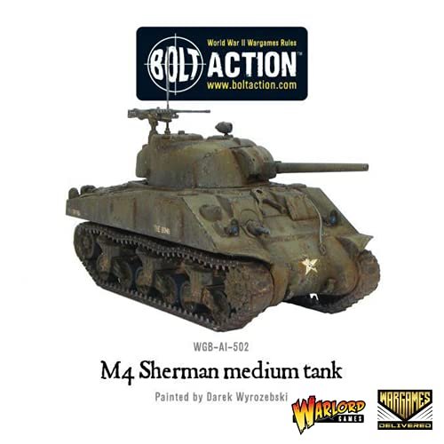 Bolt Action - Tank War: M4 Sherman Medium Tank + Digital Guide Bolt Action - Tank War: M4 Sherman Medium Tank + Digital Guide