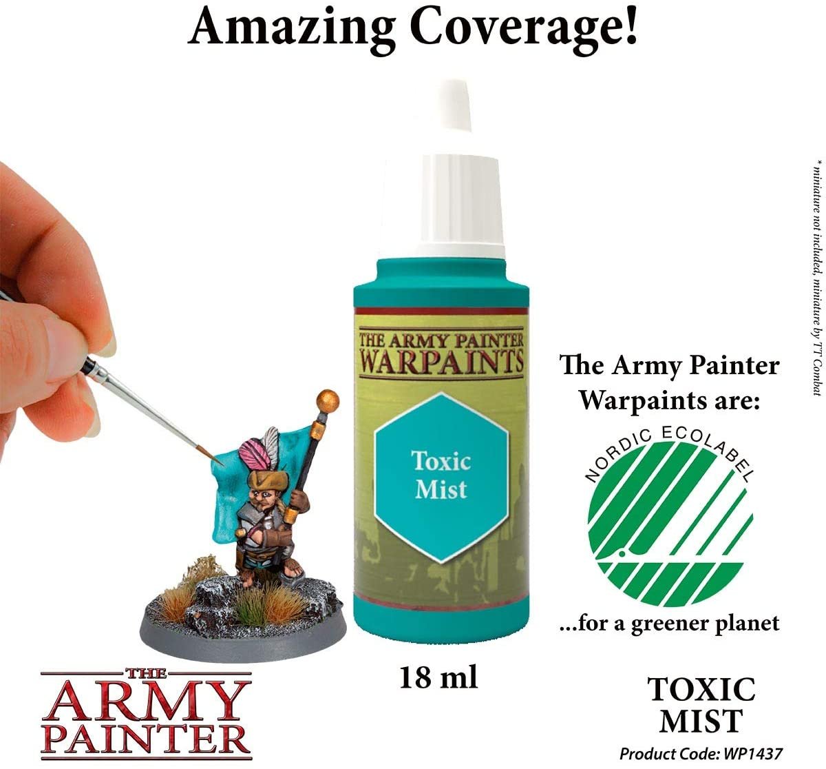The Army Painter - Warpaints: Toxic Mist (18ml/0.6oz)