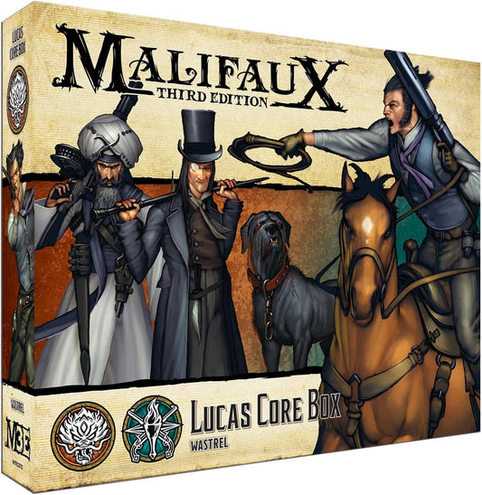 Malifaux 3E - Ten Thunders: Lucas Core Box Malifaux 3E - Ten Thunders: Lucas Core Box