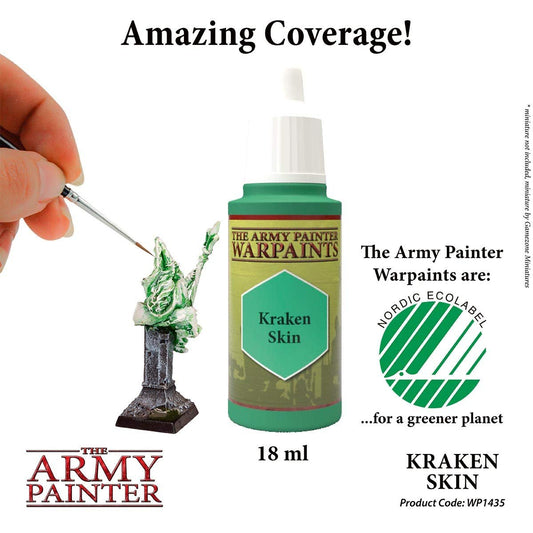The Army Painter - Warpaints: Kraken Skin (18ml/0.6oz) The Army Painter - Warpaints: Kraken Skin (18ml/0.6oz)
