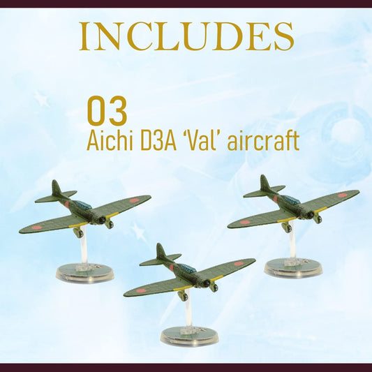 Blood Red Skies - Imperial Japan: Aichi D3A 'Val' & Nakajima B5N 'Kate' Squadron Blood Red Skies - Imperial Japan: Aichi D3A 'Val' & Nakajima B5N 'Kate' Squadron