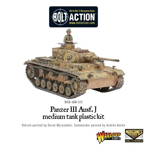 Bolt Action - Tank War: Panzer III German Tank + Digital Guide Bolt Action - Tank War: Panzer III German Tank + Digital Guide