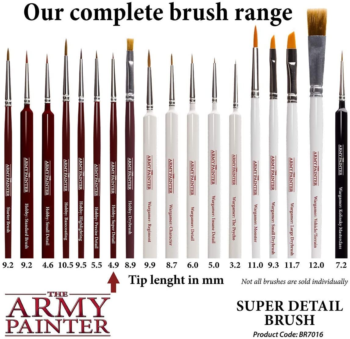 The Army Painter - Hobby Brush: Super Detail Brush The Army Painter - Hobby Brush: Super Detail Brush