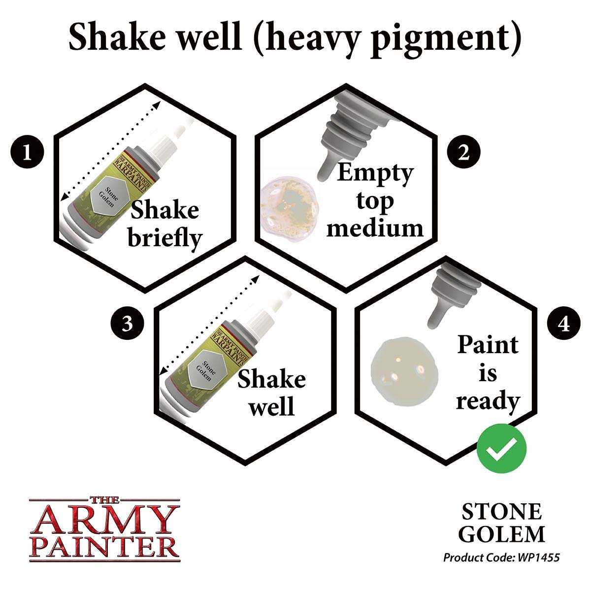 The Army Painter - Warpaints: Stone Golem (18ml/0.6oz)