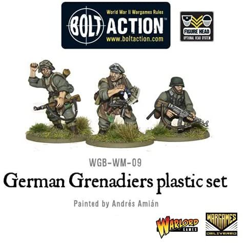 Bolt Action - Germany: German Grenadiers WWII Late War Infantry Bolt Action - Germany: German Grenadiers WWII Late War Infantry