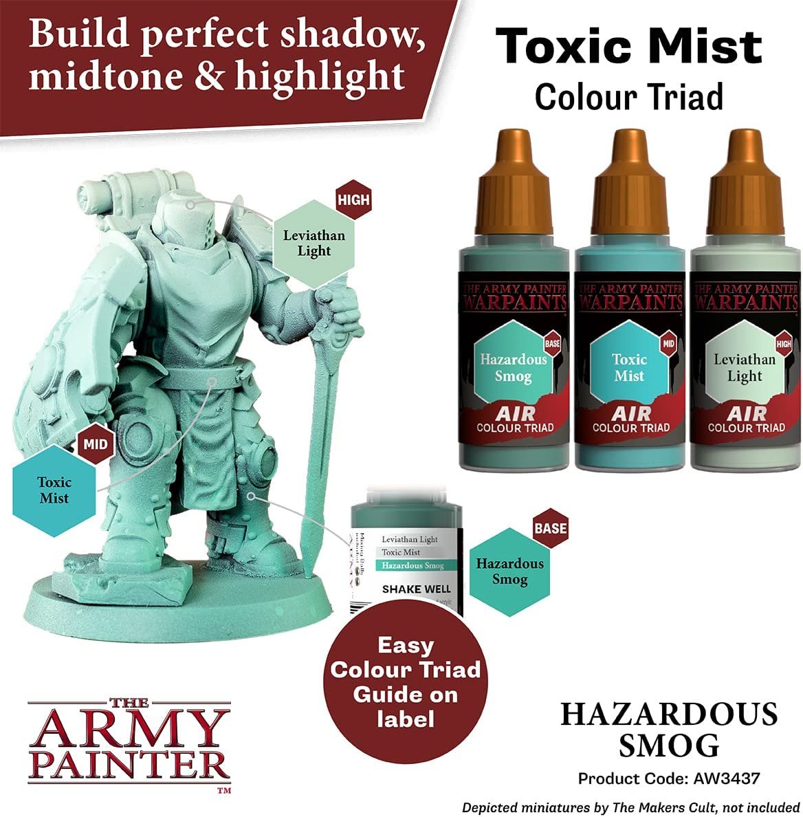 The Army Painter - Warpaints Air: Hazardous Smog (18ml/0.6oz)