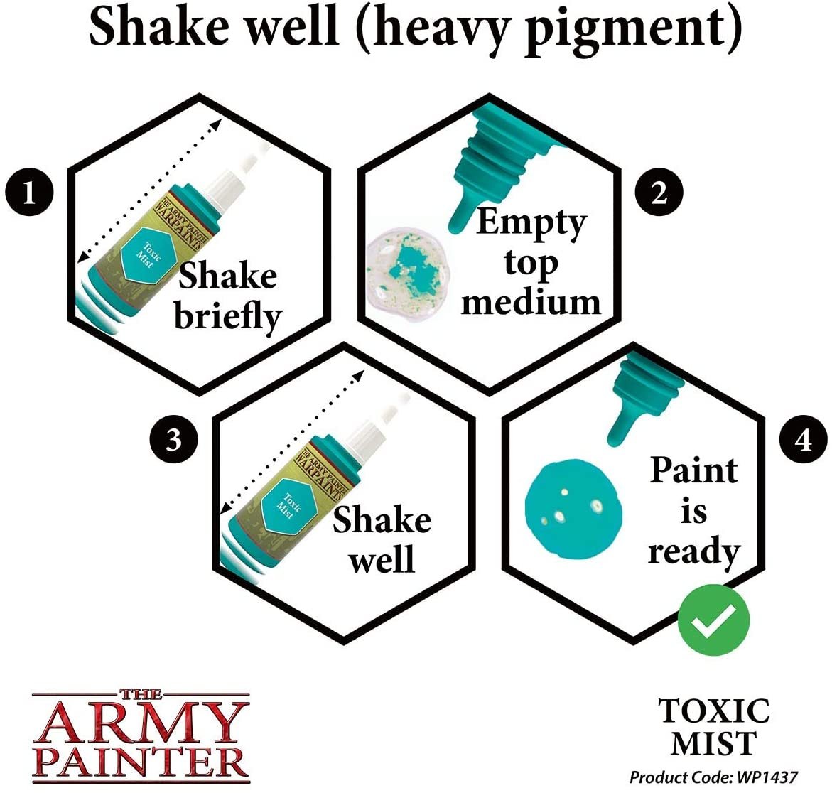 The Army Painter - Warpaints: Toxic Mist (18ml/0.6oz)