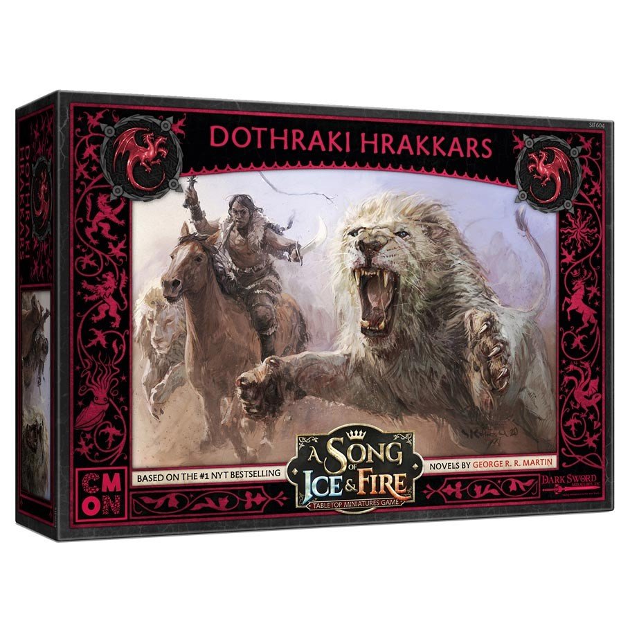 A Song of Ice and Fire - Targaryen: Dothraki Hrakkars - CMON
