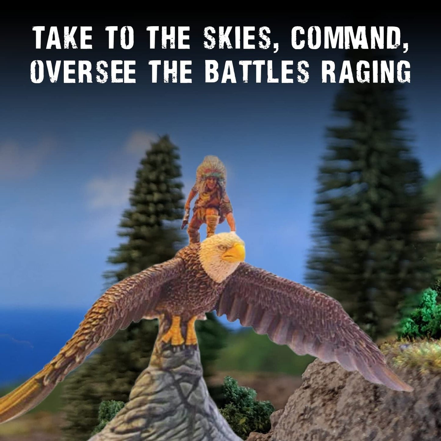 Mythic Americas - Nations: Sachem Warlord on War Eagle