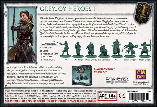 A Song of Ice and Fire - Greyjoy: Heroes 1 A Song of Ice and Fire - Greyjoy: Heroes 1