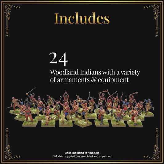 Black Powder - American War of Independence: Native American Woodland Indians Tribe Black Powder - American War of Independence: Native American Woodland Indians Tribe