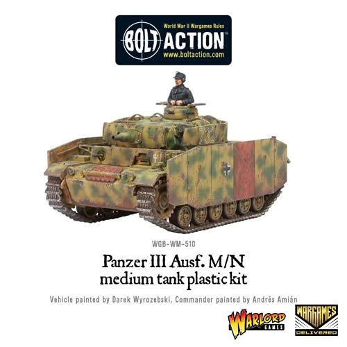 Bolt Action - Tank War: Panzer III German Tank + Digital Guide Bolt Action - Tank War: Panzer III German Tank + Digital Guide