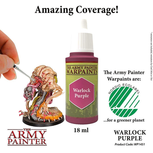 The Army Painter - Warpaints: Warlock Purple (18ml/0.6oz) The Army Painter - Warpaints: Warlock Purple (18ml/0.6oz)