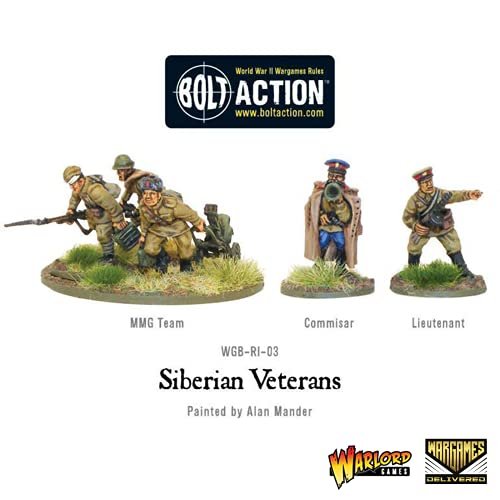 Bolt Action - Soviet Union: Siberian Veterans Set + Digital Guide: Ostfront Bolt Action - Soviet Union: Siberian Veterans Set + Digital Guide: Ostfront