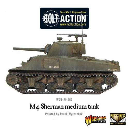 Bolt Action - Tank War: M4 Sherman Medium Tank + Digital Guide Bolt Action - Tank War: M4 Sherman Medium Tank + Digital Guide