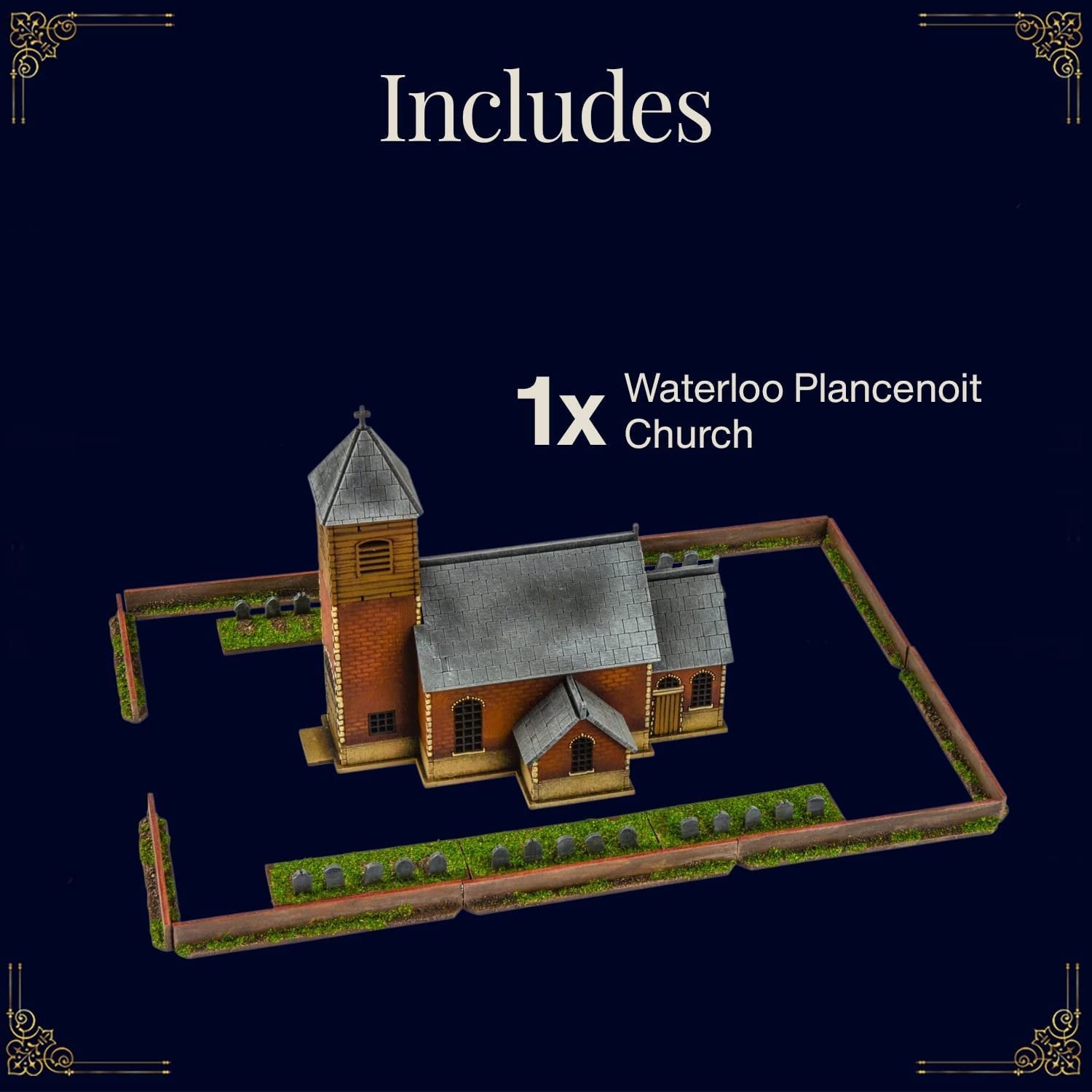 Black Powder Epic Battles - Waterloo: Plancenoit Church Black Powder Epic Battles - Waterloo: Plancenoit Church