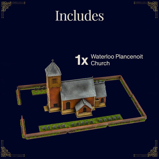 Black Powder Epic Battles - Waterloo: Plancenoit Church Black Powder Epic Battles - Waterloo: Plancenoit Church