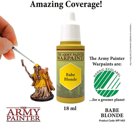 The Army Painter - Warpaints: Babe Blonde (18ml/0.6oz) The Army Painter - Warpaints: Babe Blonde (18ml/0.6oz)