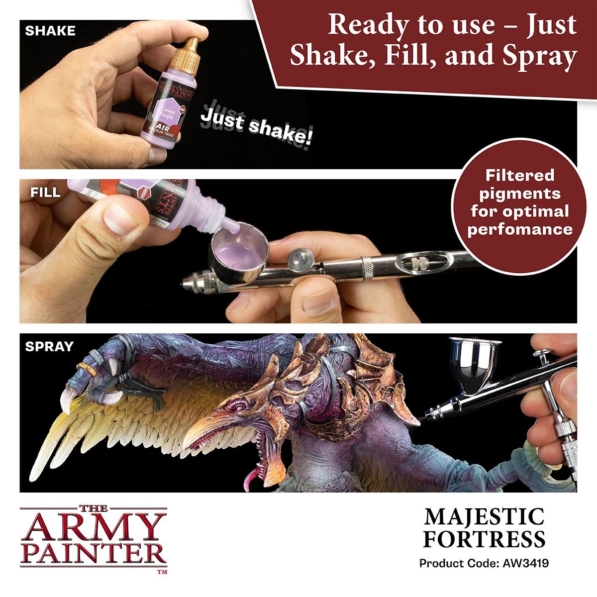 The Army Painter - Warpaints Air: Majestic Fortress (18ml/0.6oz)