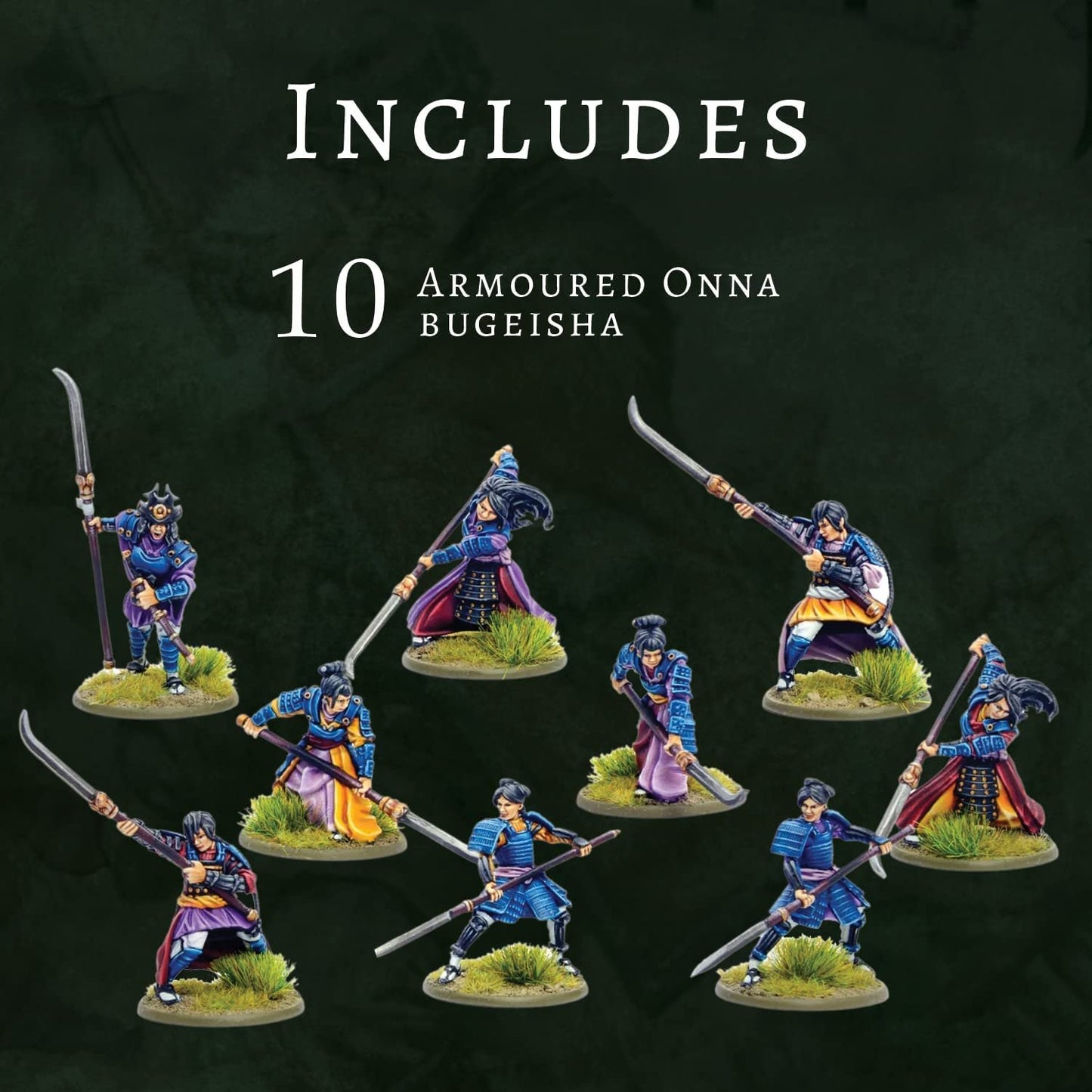 Warlords of Erehwon: Armoured Onna-bugeisha