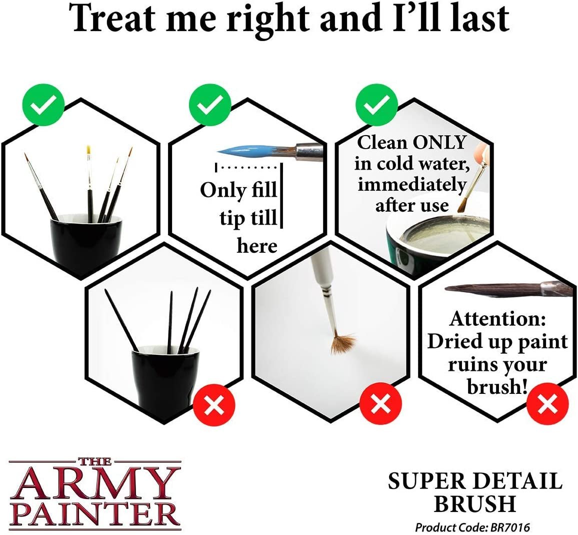 The Army Painter - Hobby Brush: Super Detail Brush The Army Painter - Hobby Brush: Super Detail Brush
