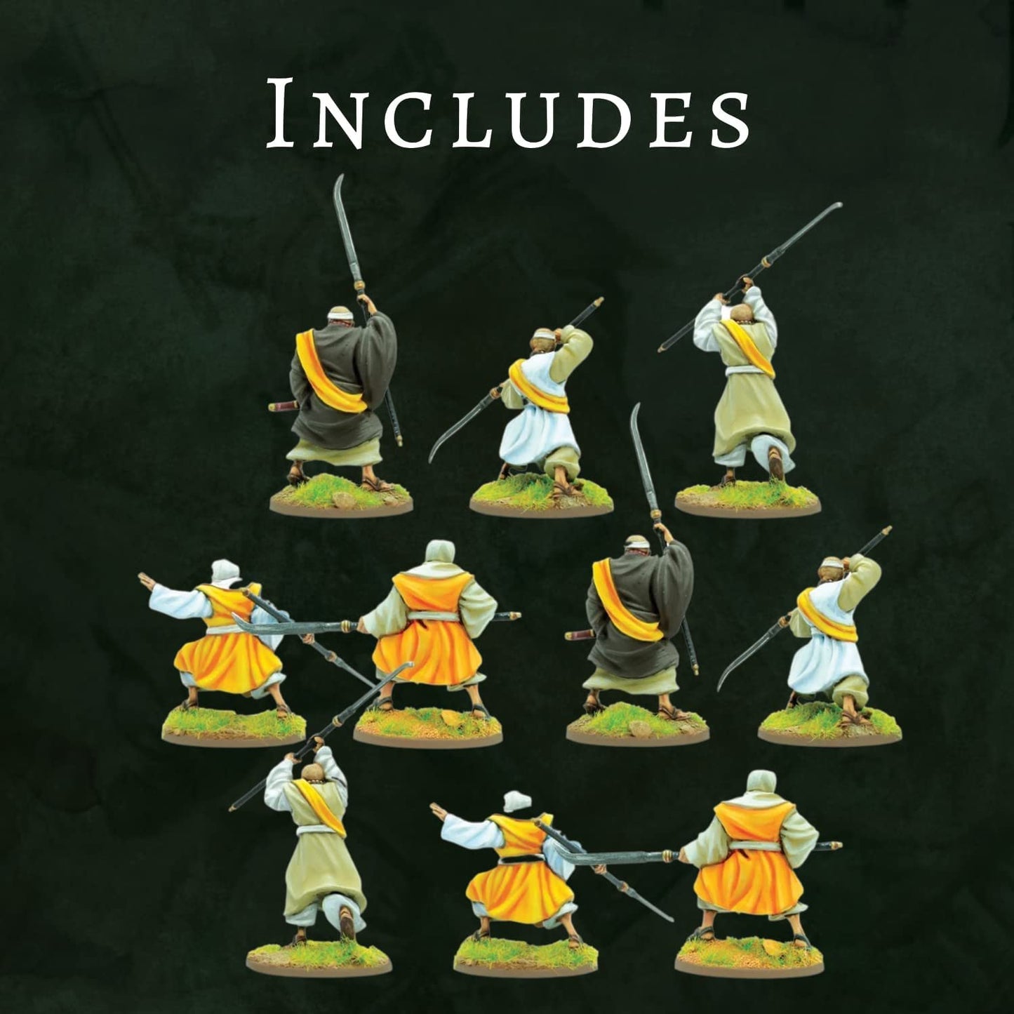 Warlords of Erehwon: Sohei Warrior Monks with Naginata