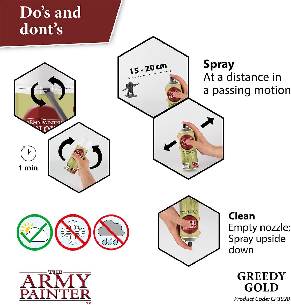 The Army Painter - Colour Primer: Greedy Gold