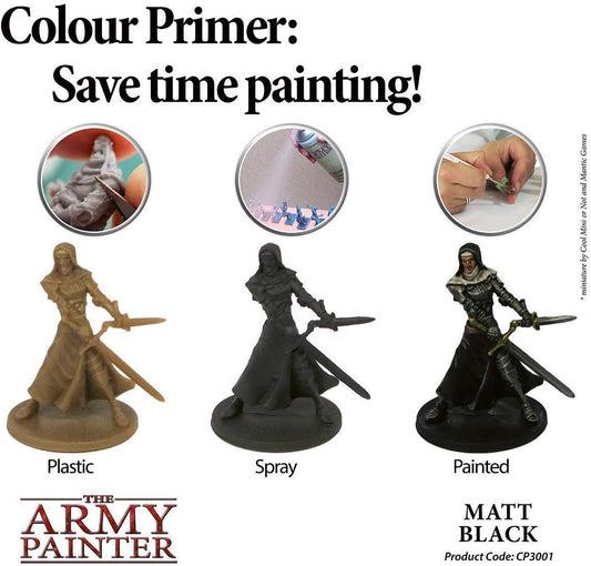 The Army Painter - Color Primer: Matt Black The Army Painter - Color Primer: Matt Black