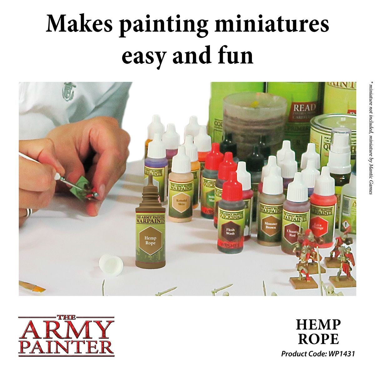 The Army Painter - Warpaints: Hemp Rope (18ml/0.6oz)