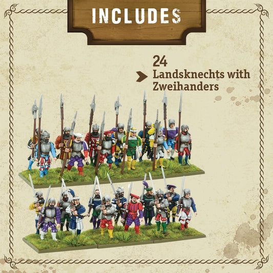 Pike & Shotte: Italian Wars 1494 - 1559: Landsknechts with Zweihanders Pike & Shotte: Italian Wars 1494 - 1559: Landsknechts with Zweihanders