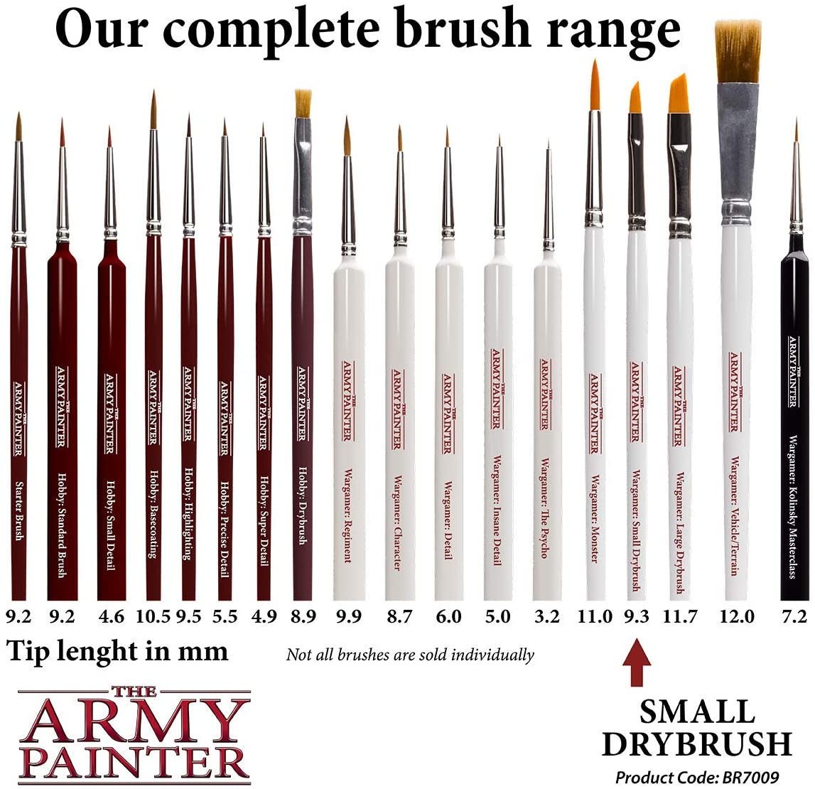 The Army Painter - Wargamer Brush: Small Drybrush The Army Painter - Wargamer Brush: Small Drybrush
