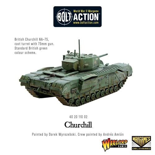 Bolt Action - Tank War: Churchill Infantry Tank + Digital Guide Bolt Action - Tank War: Churchill Infantry Tank + Digital Guide
