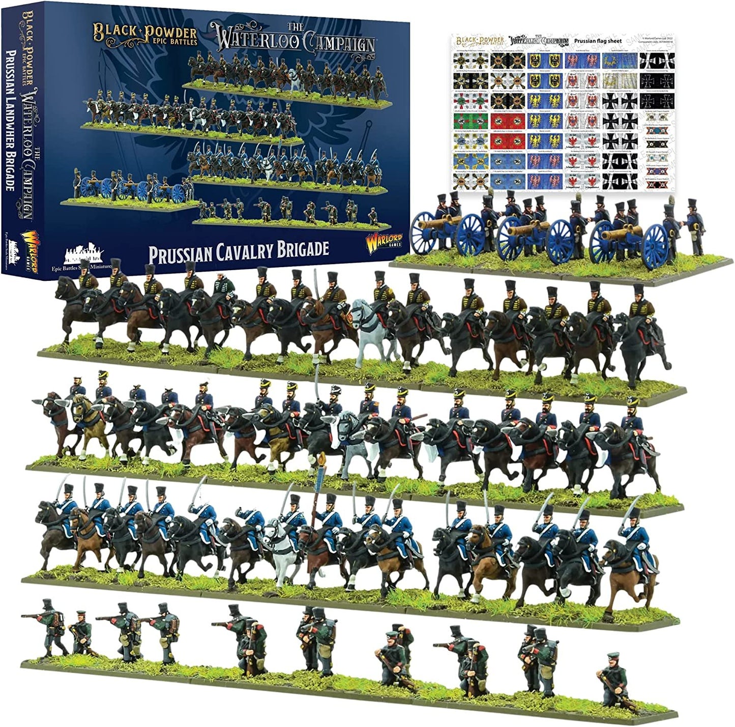 Black Powder Epic Battles - Waterloo: Prussian Cavalry Brigade
