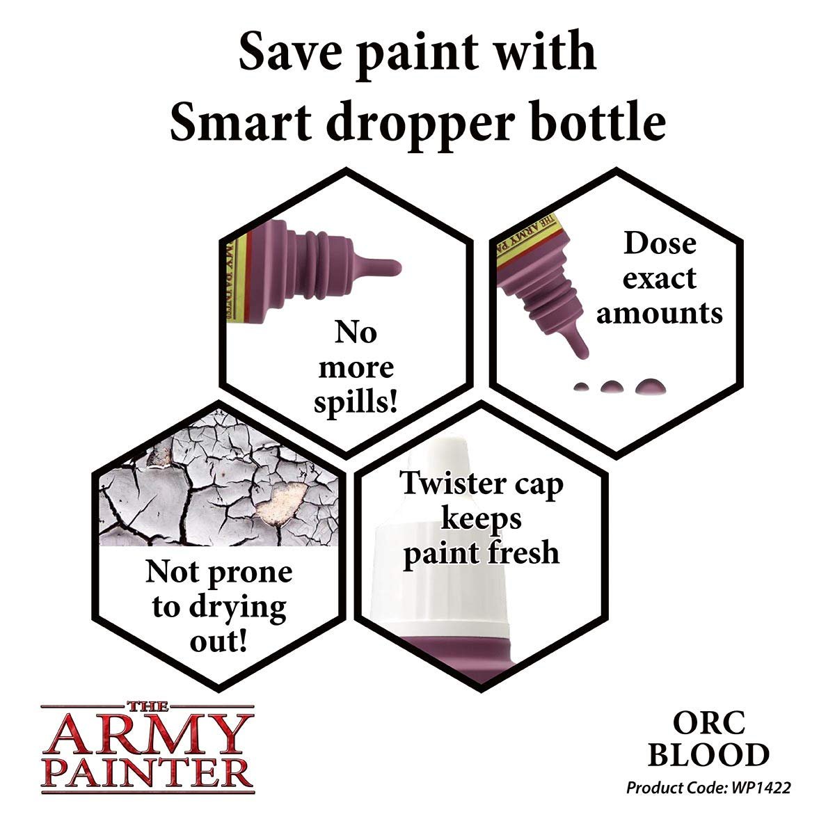 The Army Painter - Warpaints: Orc Blood (18ml/0.6oz)