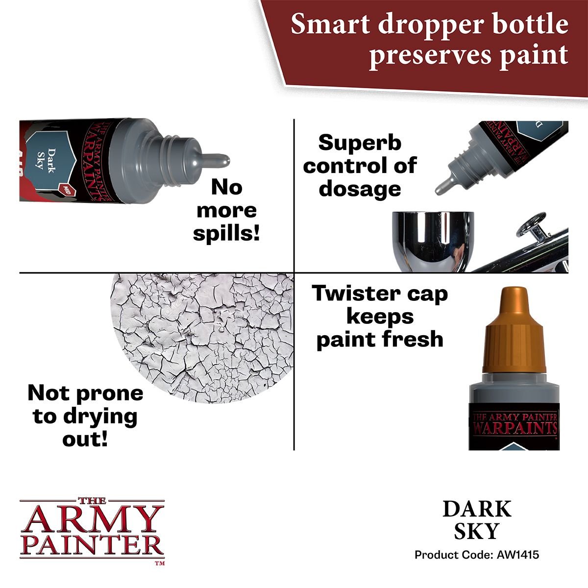 The Army Painter - Warpaints Air: Dark Sky (18ml/0.6oz)