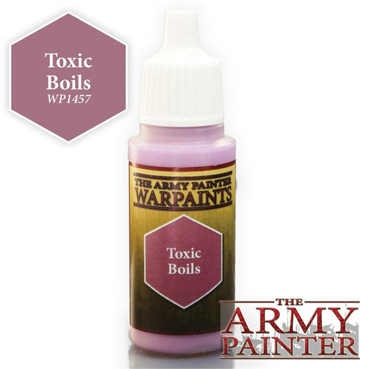 Warpaints Toxic Boils 18ml./0.6Oz. Model Quality The Army Painter APS Warpaints Toxic Boils 18ml./0.6Oz. Model Quality The Army Painter APS
