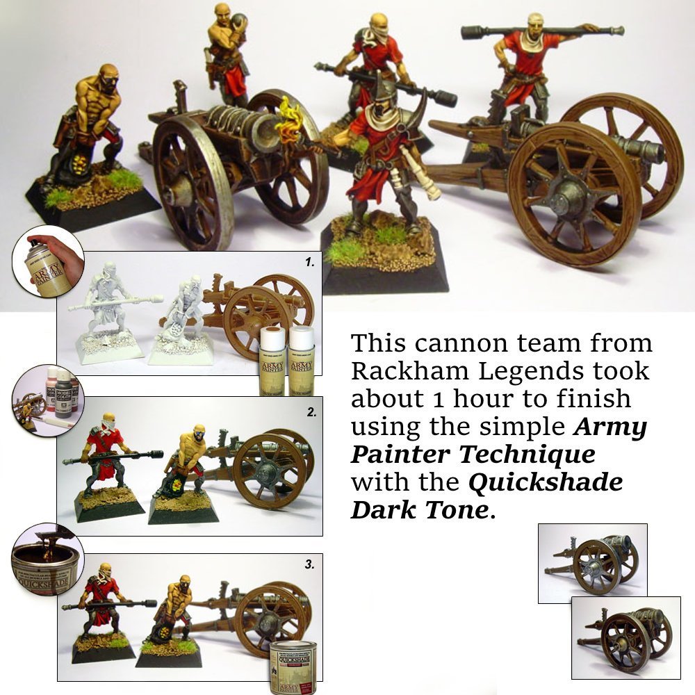 The Army Painter - Quickshade Dips: Dark Tone (250ml)