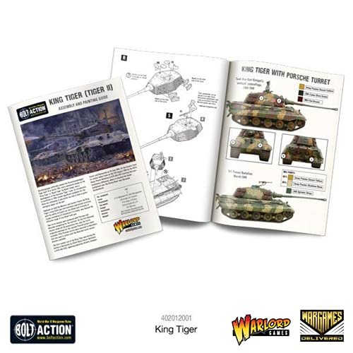 Bolt Action - Tank War: King Tiger German Tank + Digital Guide Bolt Action - Tank War: King Tiger German Tank + Digital Guide