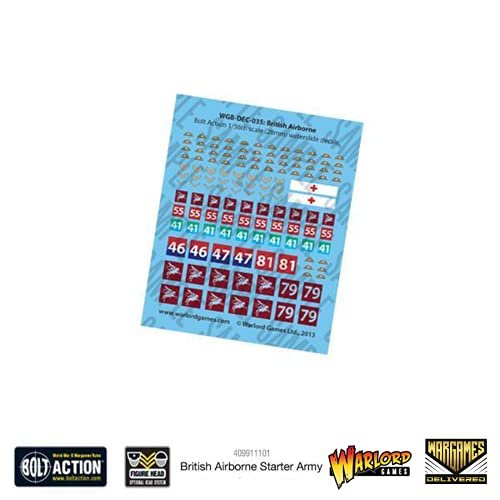 Bolt Action: British Airborne Starter Army Set + Digital Guide: Armies of Great Britain