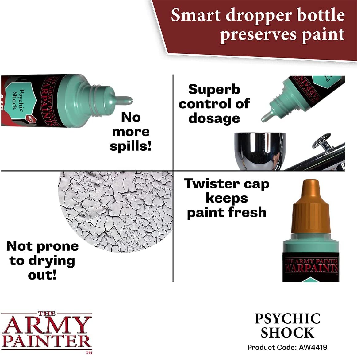 The Army Painter - Warpaints Air: Psychic Shock (18ml/0.6oz)
