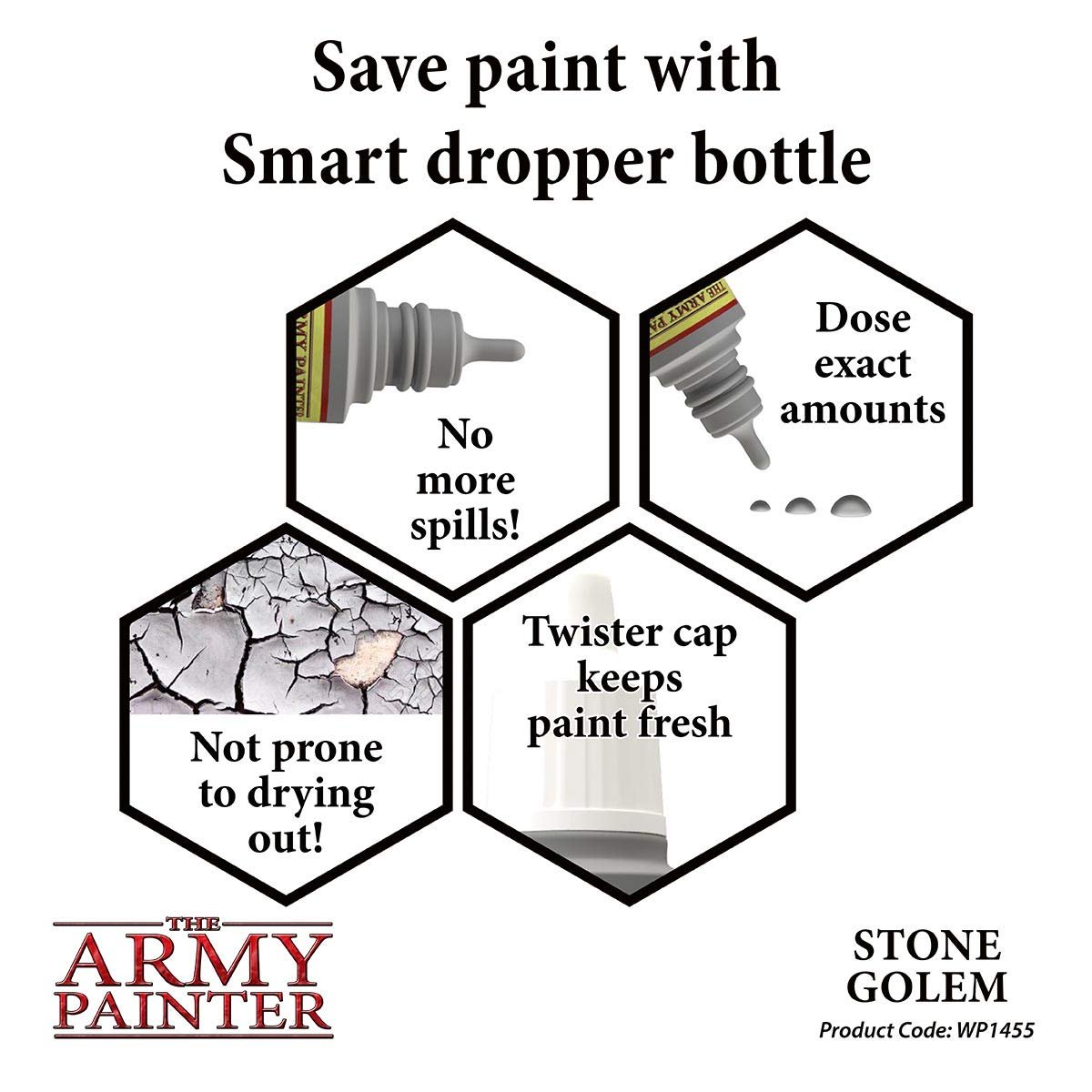 The Army Painter - Warpaints: Stone Golem (18ml/0.6oz)